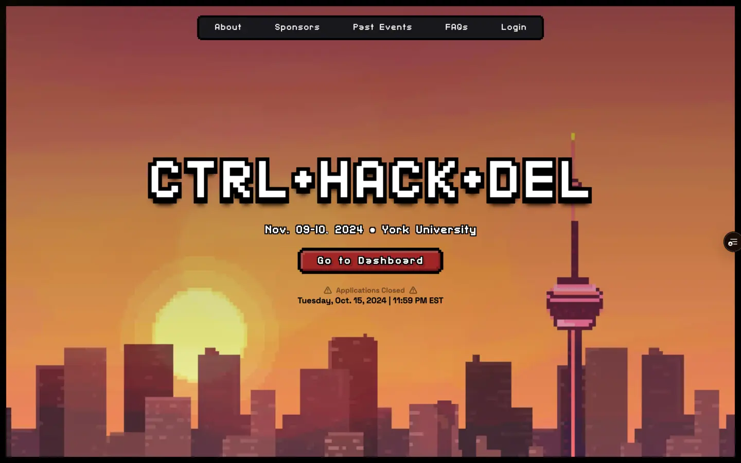 project screenshot of $CTRL+HACK+DEL
